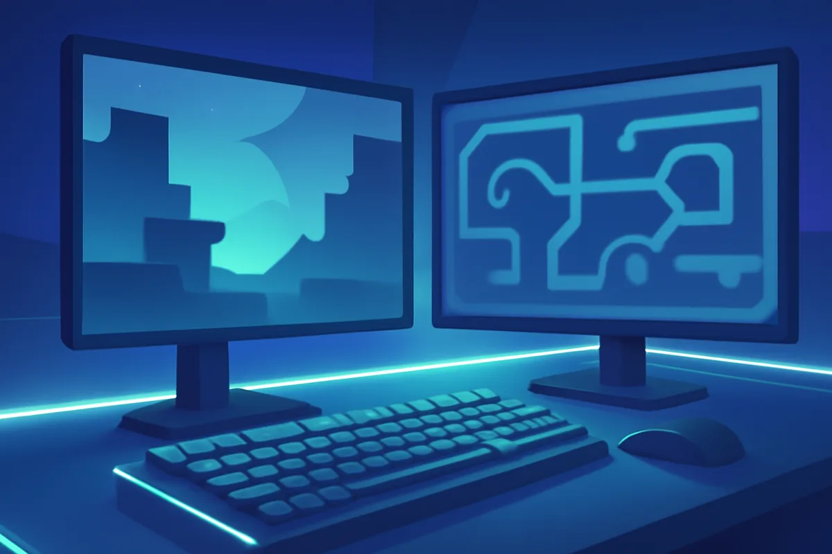 E-sport aréna neonfényekben